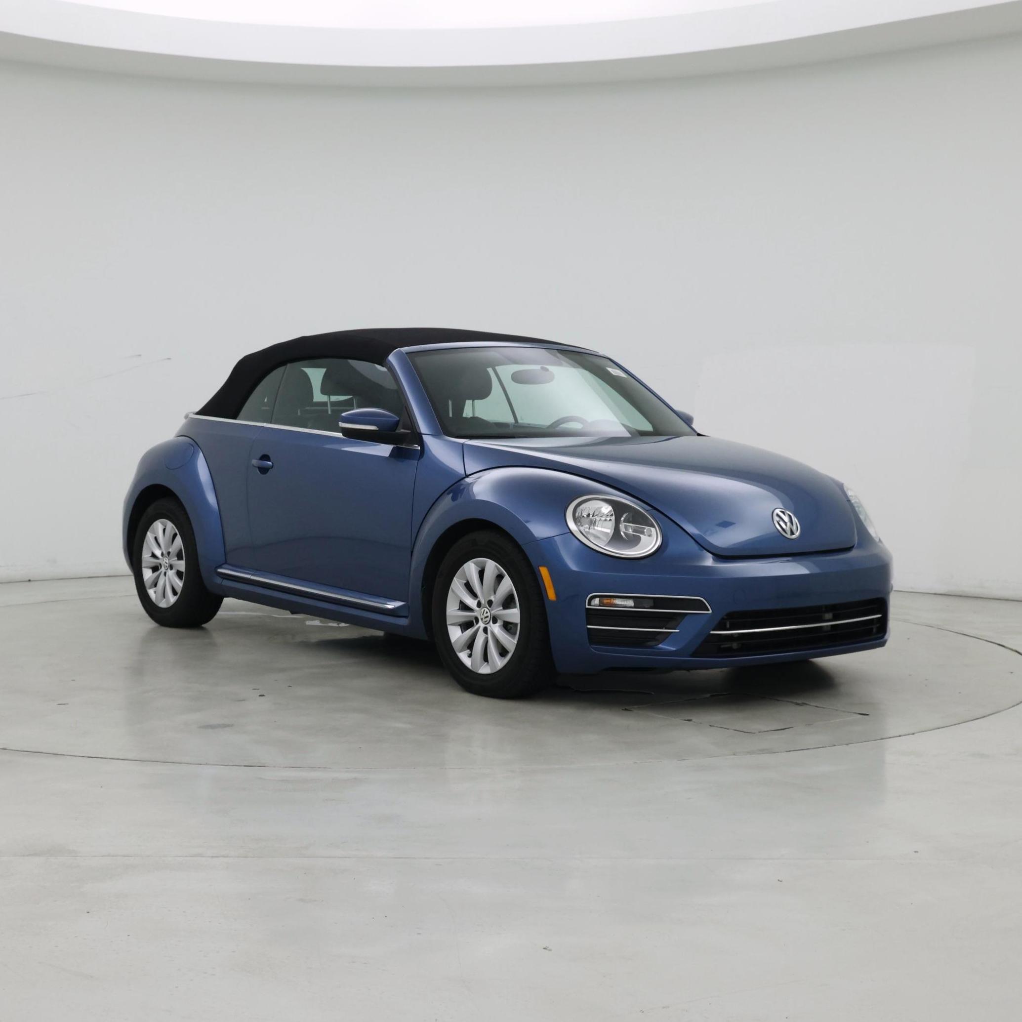 Blue 2019 Volkswagen Beetle Convertible Front-Wheel Drive Automatic