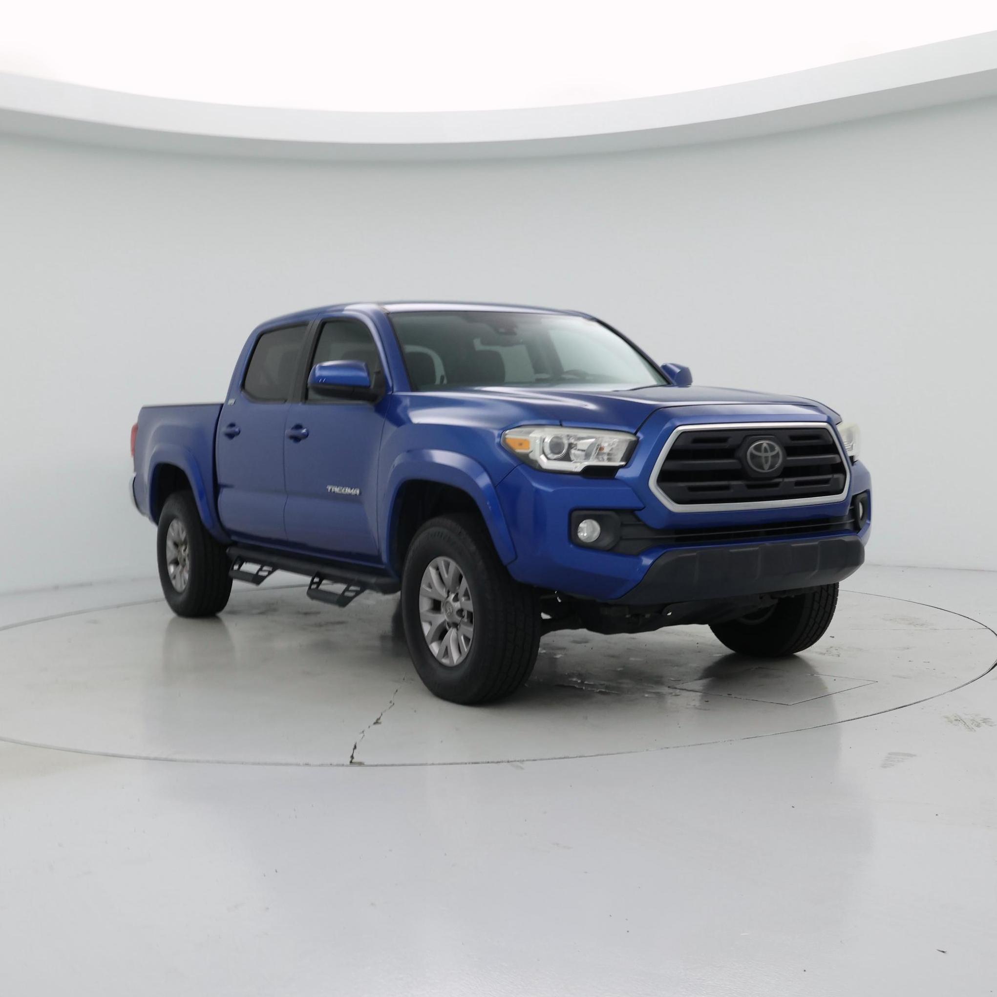 Blue 2018 Toyota Tacoma Pickup Truck 4X2 Automatic