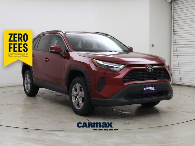 Red (Burgundy) 2023 Toyota RAV4 SUV / Crossover All-Wheel Drive Automatic