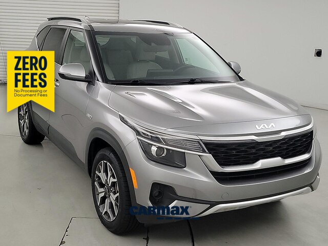 Silver 2022 Kia Seltos SUV / Crossover All-Wheel Drive Automatic