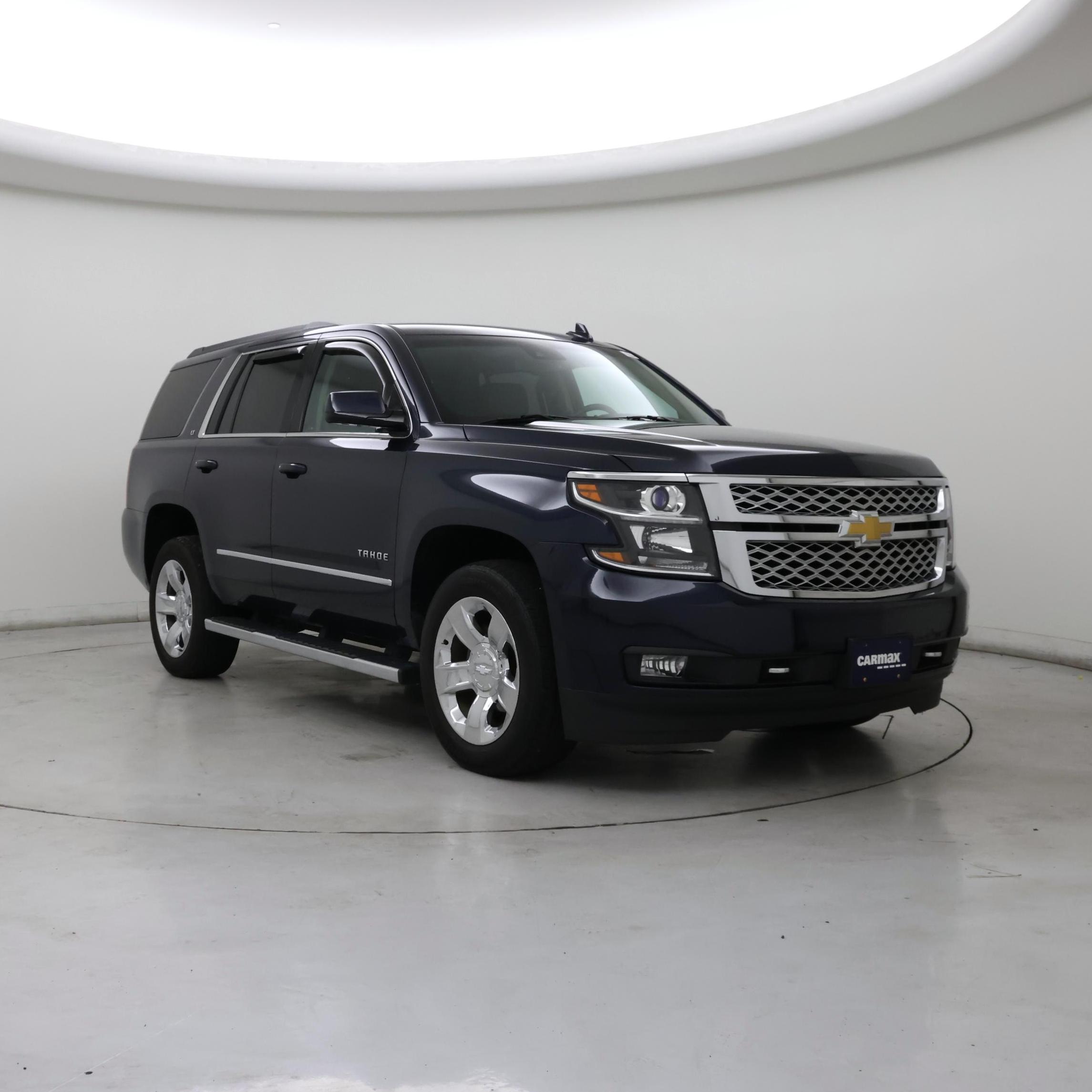 Blue 2017 Chevrolet Tahoe SUV / Crossover Four-Wheel Drive Automatic