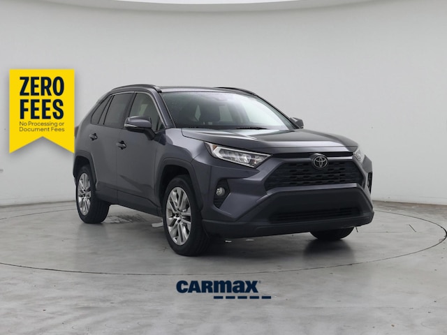 Gray 2020 Toyota RAV4 SUV / Crossover Front-Wheel Drive Automatic