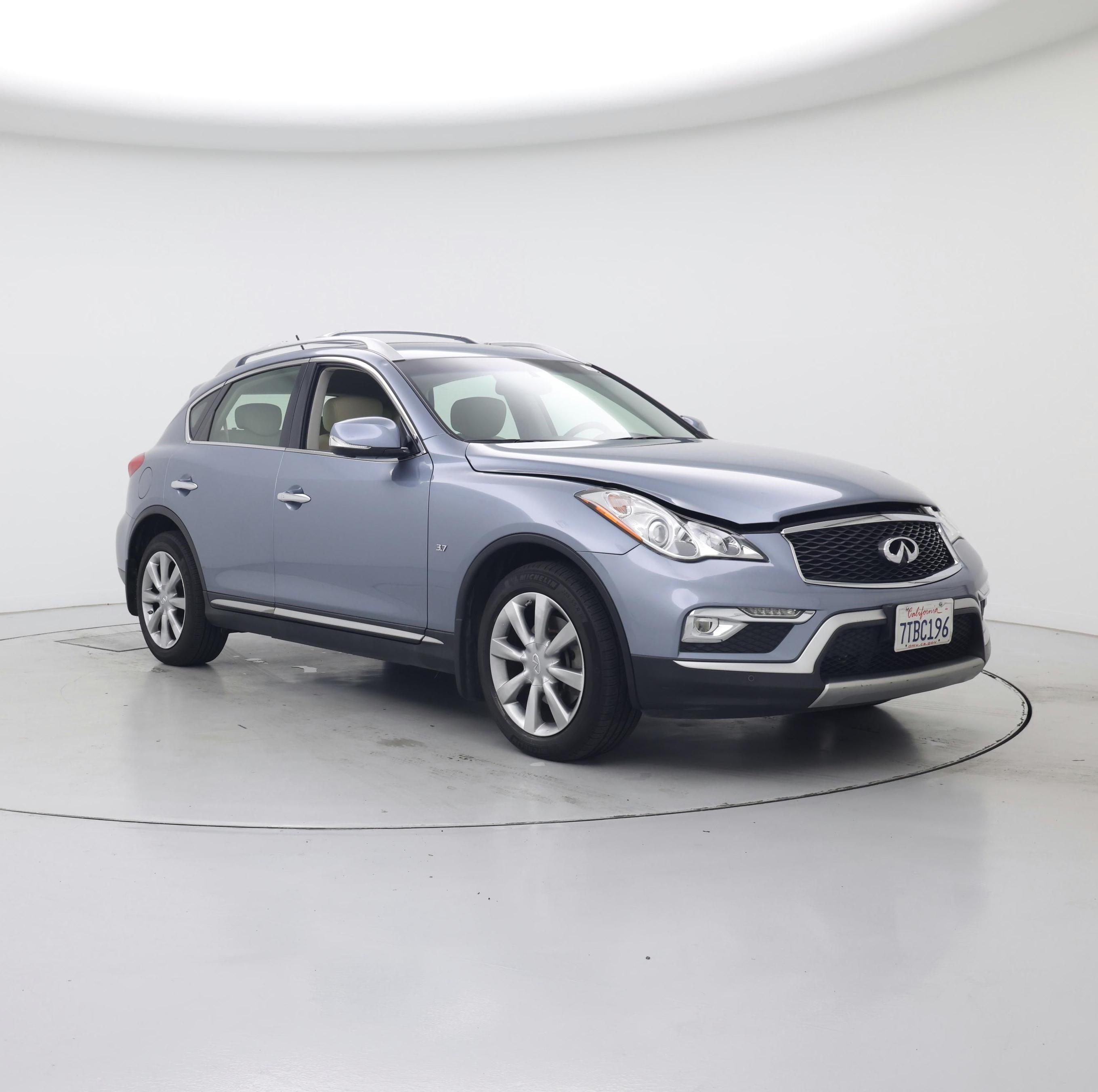 Blue 2016 INFINITI QX50 SUV / Crossover Rear-Wheel Drive Automatic