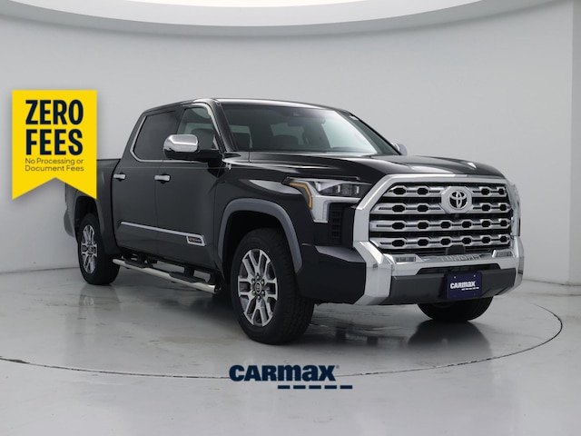 Black 2023 Toyota Tundra Pickup Truck Four-Wheel Drive Automatic