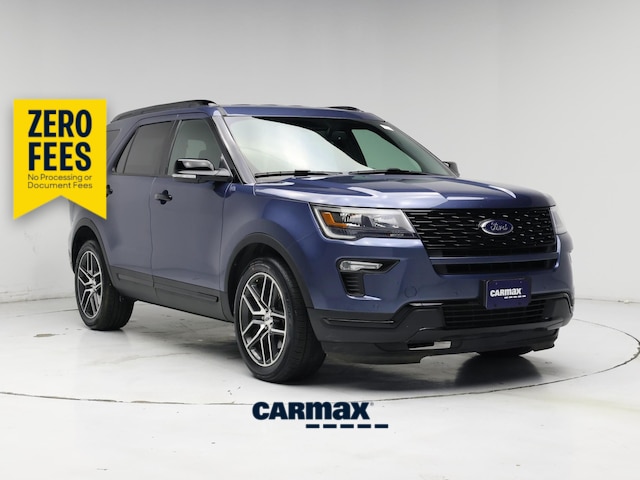 Blue 2019 Ford Explorer SUV / Crossover All-Wheel Drive Automatic