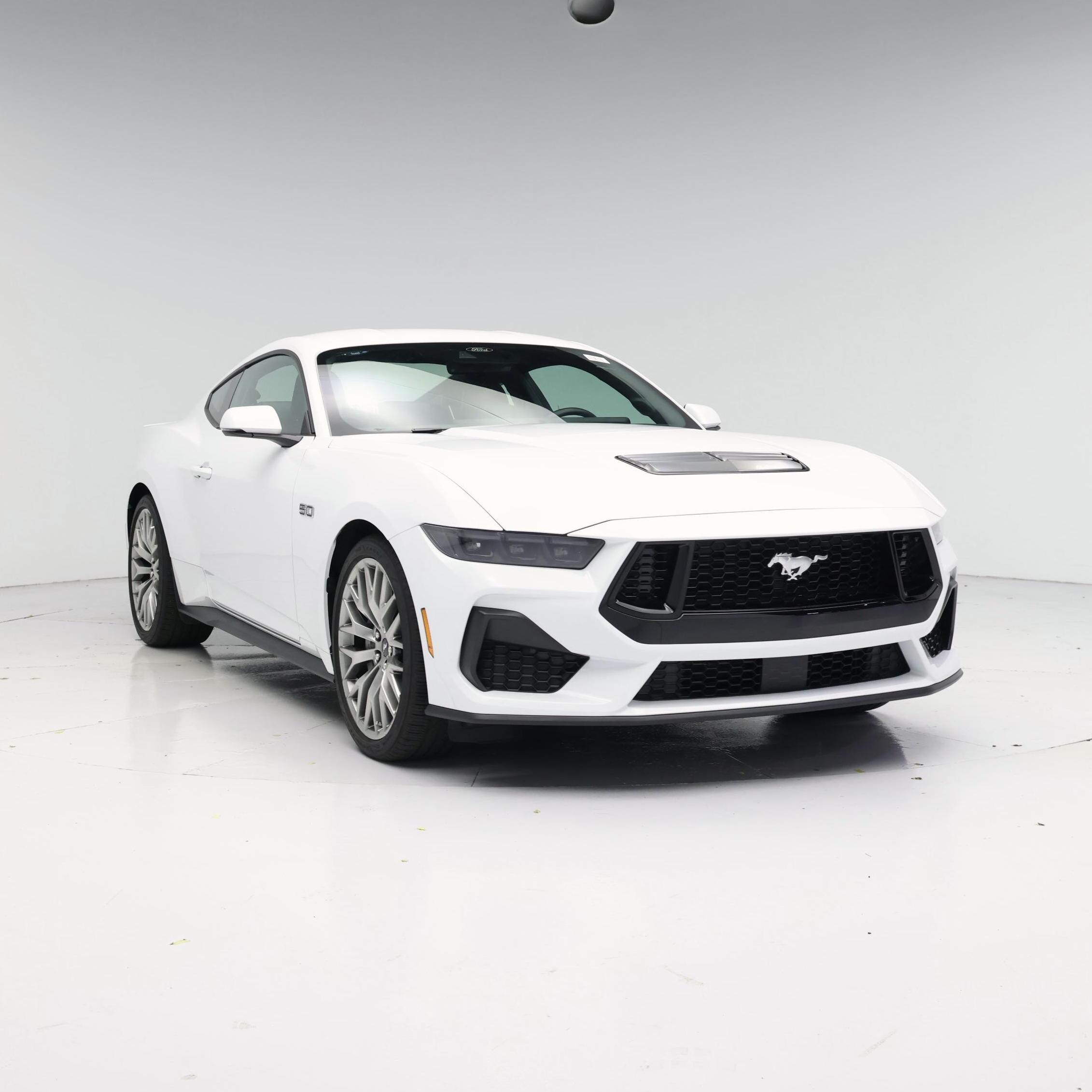 White 2025 Ford Mustang Coupe Rear-Wheel Drive Automatic