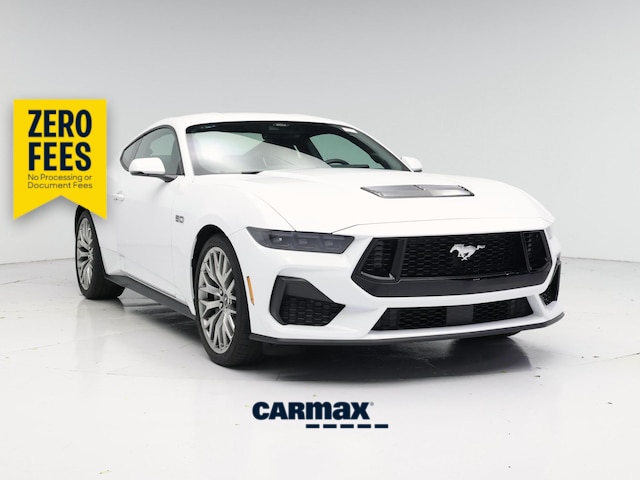 White 2025 Ford Mustang Coupe Rear-Wheel Drive Automatic