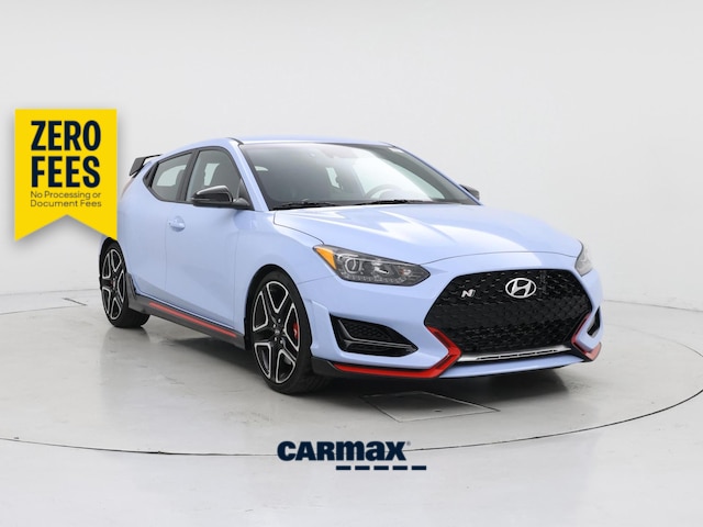 Blue 2021 Hyundai Veloster N Coupe Front-Wheel Drive Manual