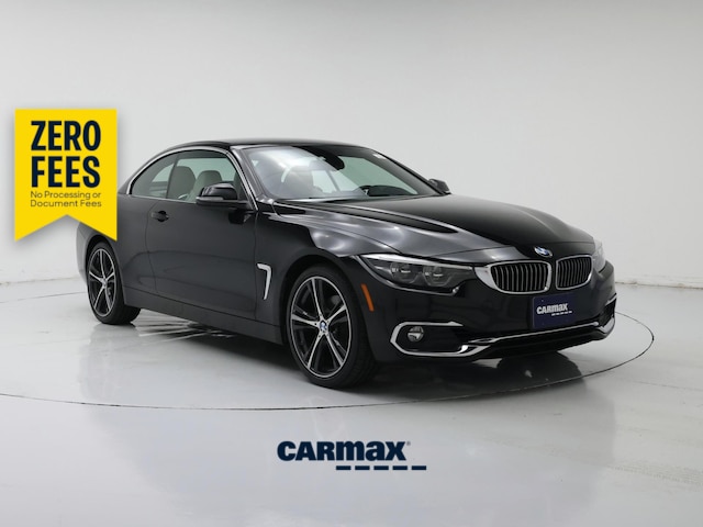 Black 2019 BMW 4 Series Convertible All-Wheel Drive Automatic