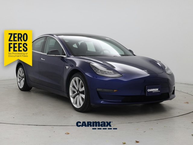 Blue 2020 Tesla Model 3 Sedan All-Wheel Drive Automatic