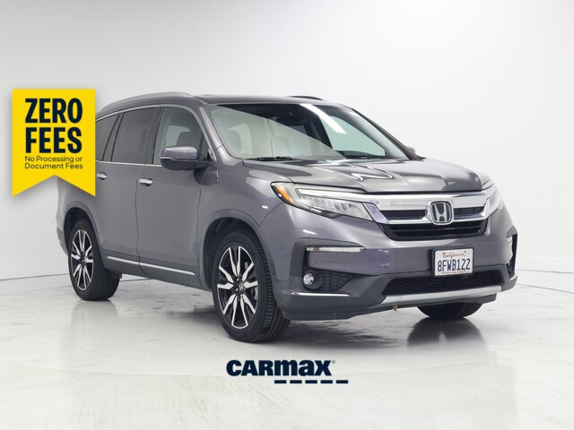 Gray 2019 Honda Pilot SUV / Crossover Front-Wheel Drive Automatic