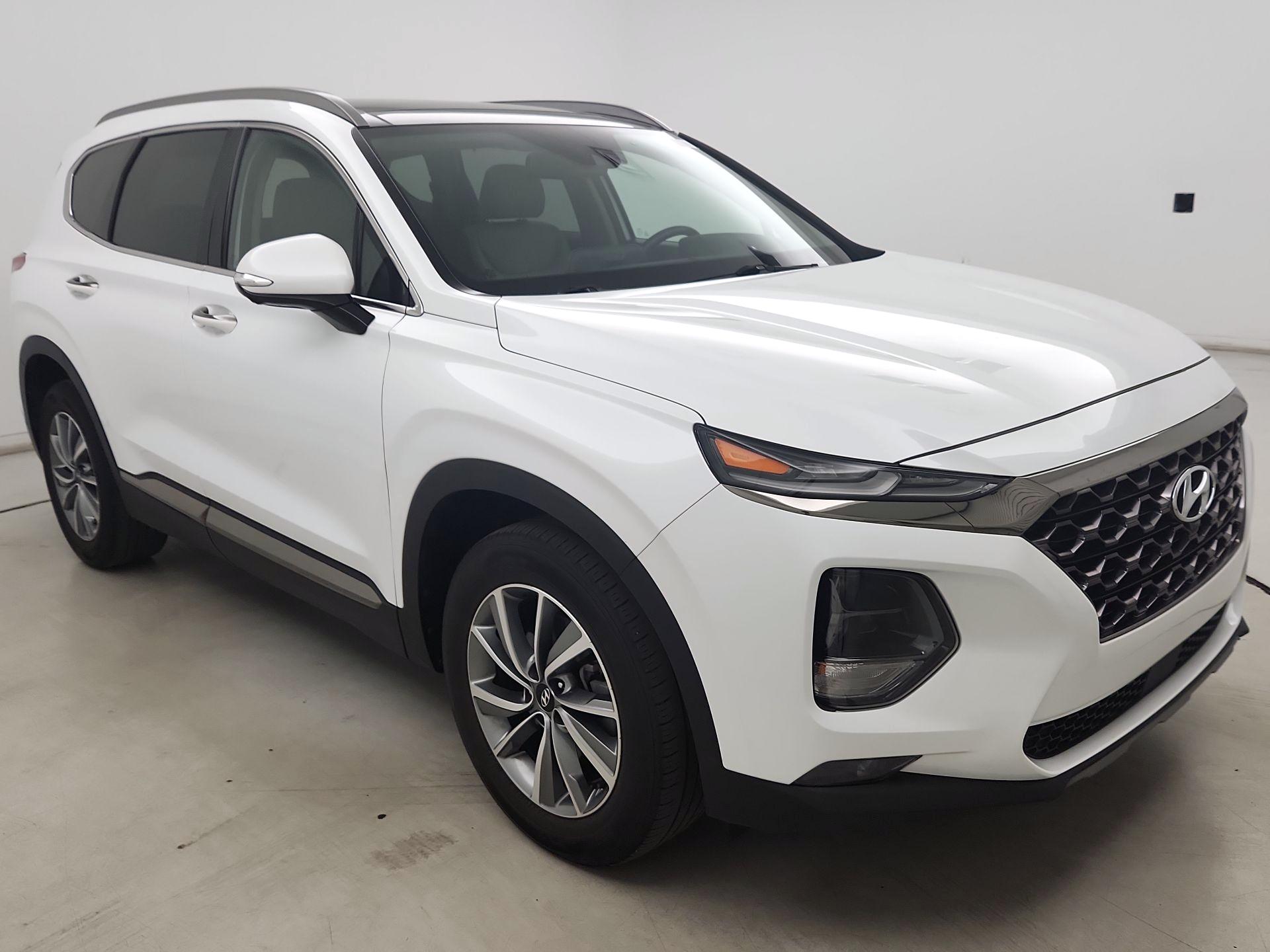 White 2020 Hyundai Santa Fe SUV / Crossover Front-Wheel Drive Automatic