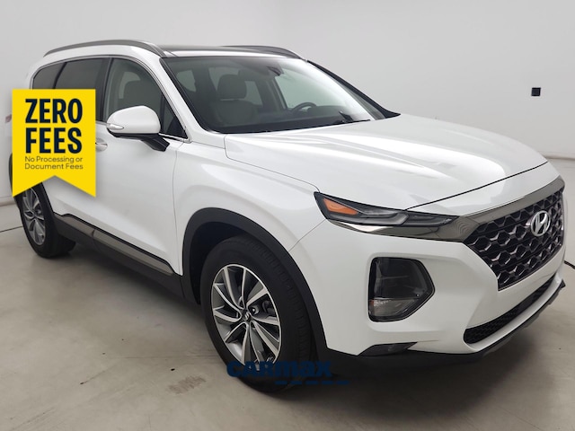 White 2020 Hyundai Santa Fe SUV / Crossover Front-Wheel Drive Automatic