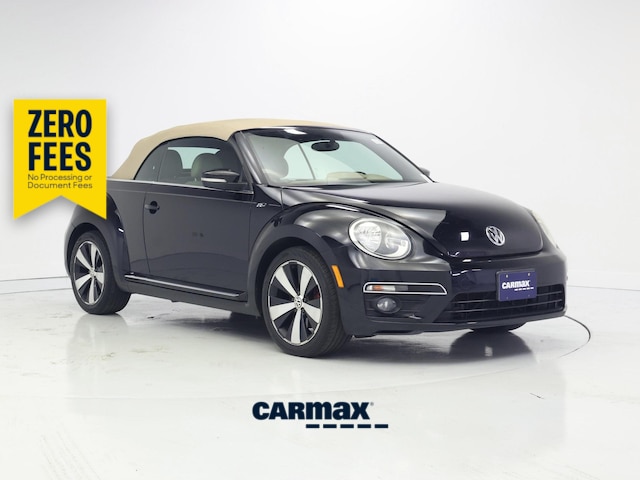 Black 2014 Volkswagen Beetle Convertible Front-Wheel Drive Automatic