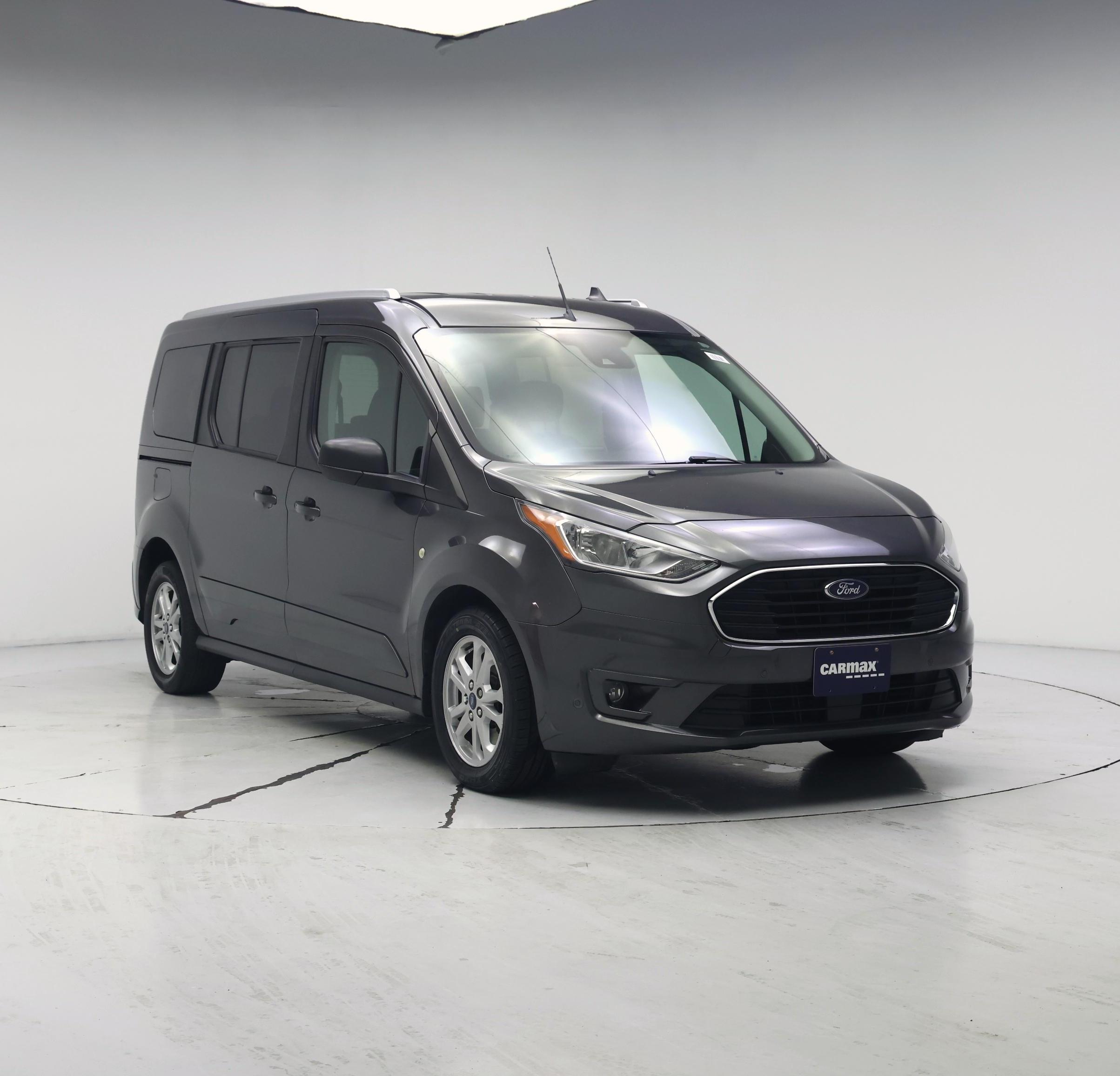 Gray 2019 Ford Transit Connect Van Front-Wheel Drive Automatic