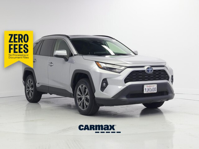Silver 2023 Toyota RAV4 Hybrid SUV / Crossover All-Wheel Drive Automatic
