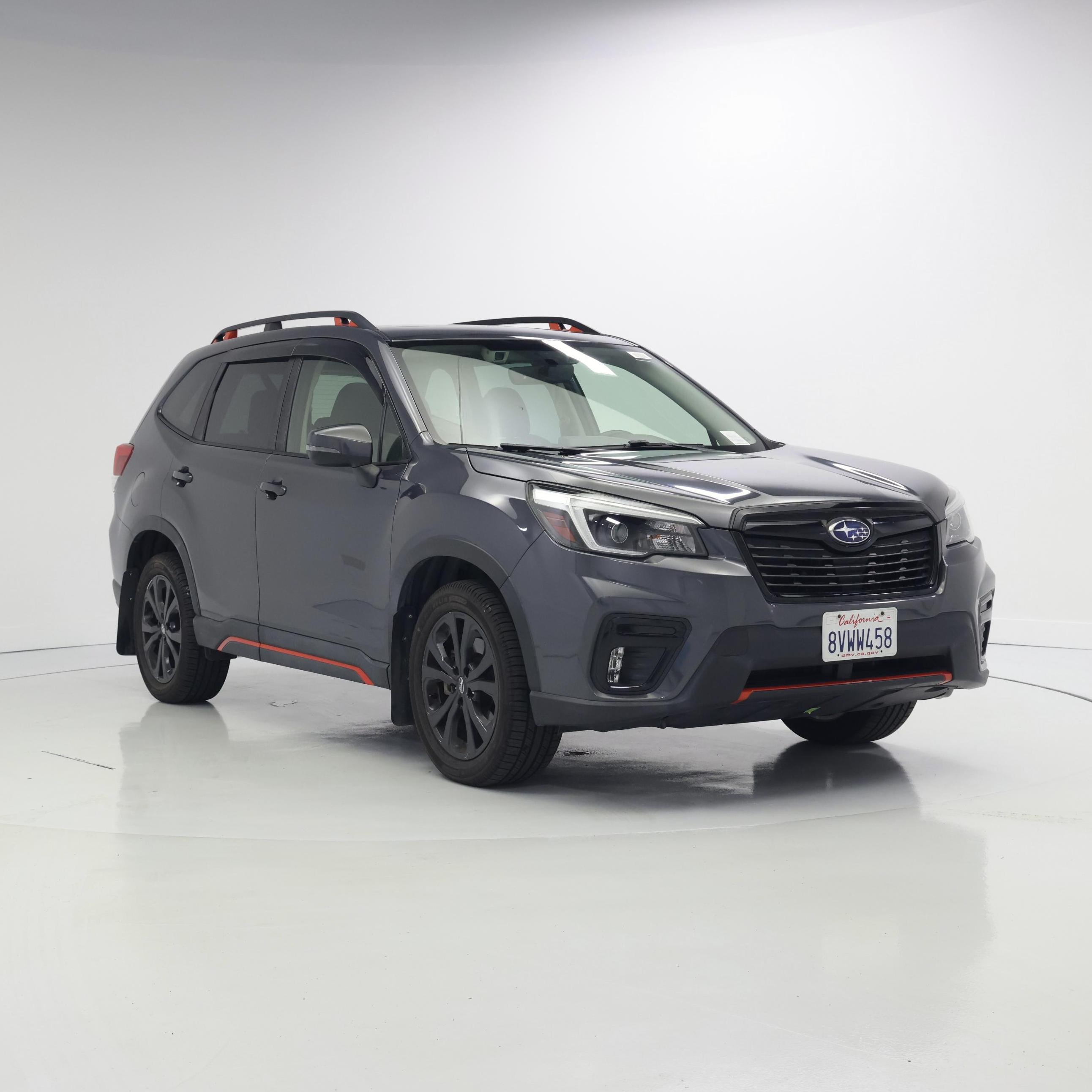 Gray 2021 Subaru Forester SUV / Crossover All-Wheel Drive Automatic