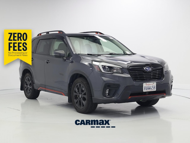 Gray 2021 Subaru Forester SUV / Crossover All-Wheel Drive Automatic