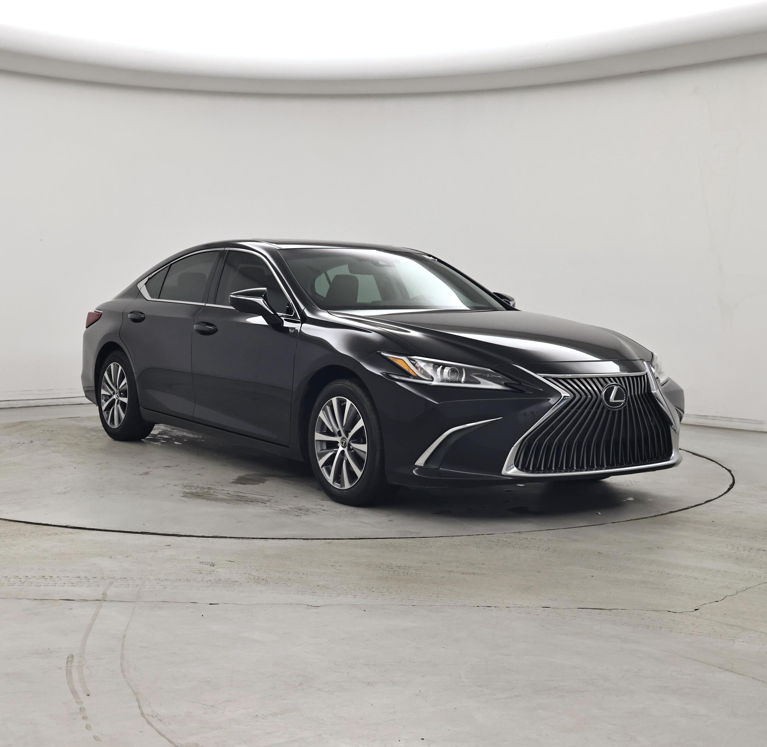 Black 2020 Lexus ES Sedan Front-Wheel Drive Automatic