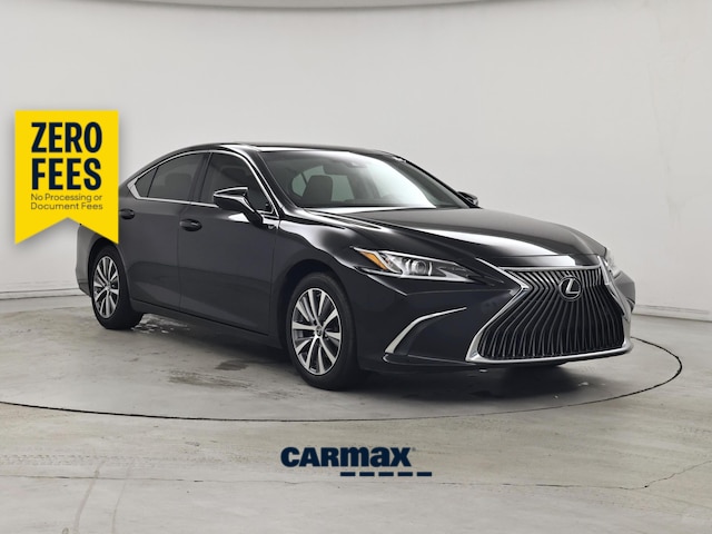 Black 2020 Lexus ES Sedan Front-Wheel Drive Automatic