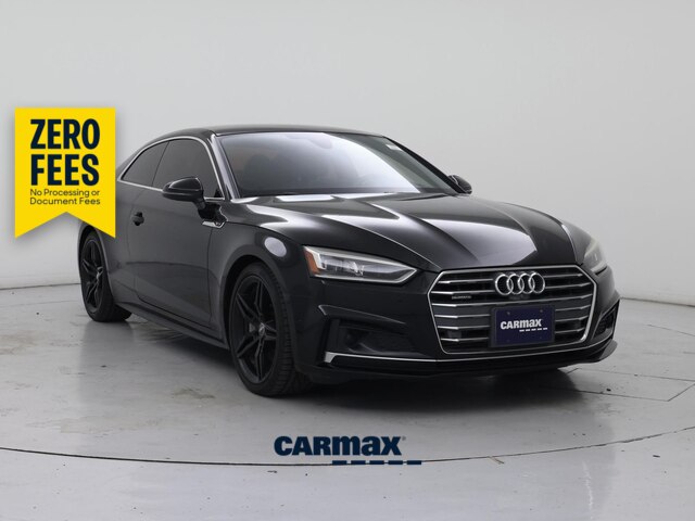 Black 2018 Audi A5 Coupe All-Wheel Drive Automatic