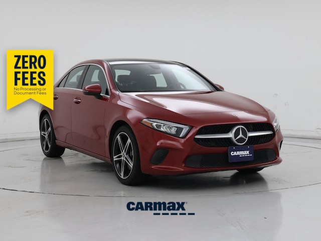 Red 2022 Mercedes-Benz A-Class Sedan All-Wheel Drive Automatic