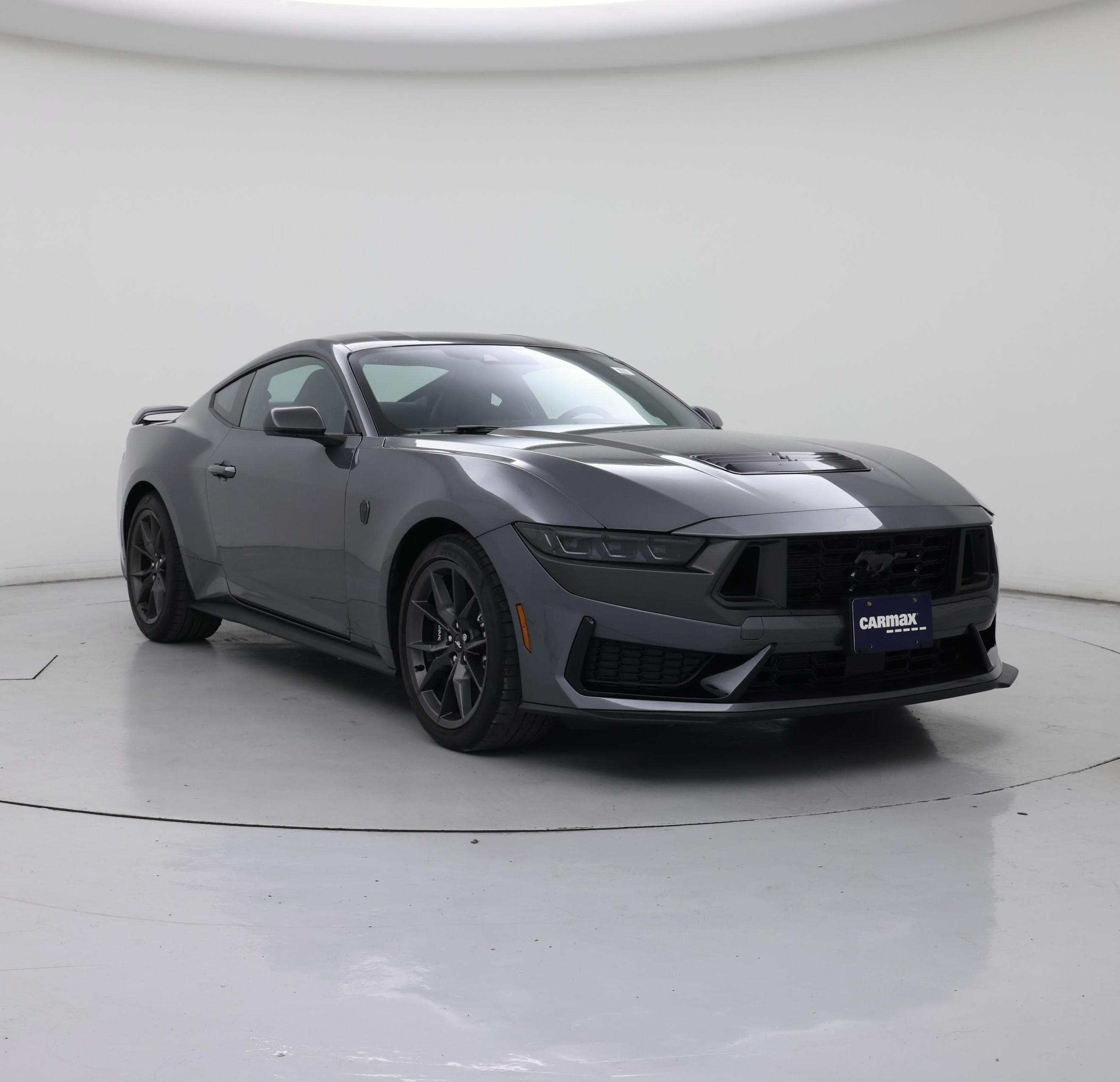 Gray 2026 Ford Mustang Coupe Rear-Wheel Drive Manual