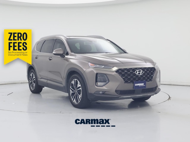 Brown 2020 Hyundai Santa Fe SUV / Crossover Front-Wheel Drive Automatic
