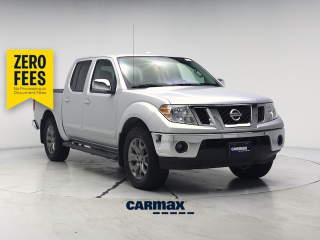 Silver 2014 Nissan Frontier Pickup Truck Four-Wheel Drive Automatic
