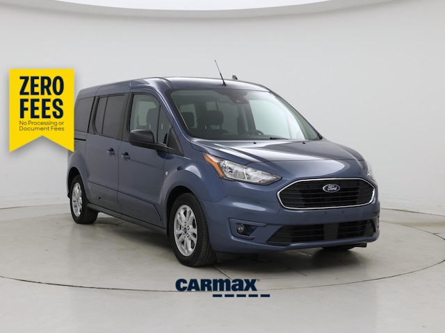 Blue 2020 Ford Transit Connect Van Front-Wheel Drive Automatic