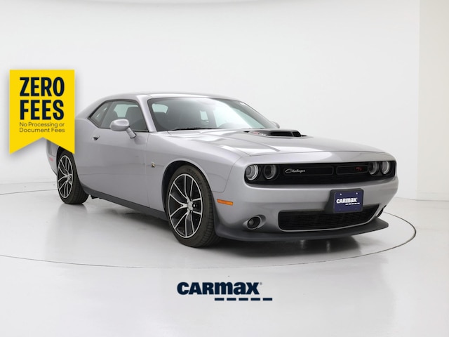 Silver 2016 Dodge Challenger Coupe Rear-Wheel Drive Manual