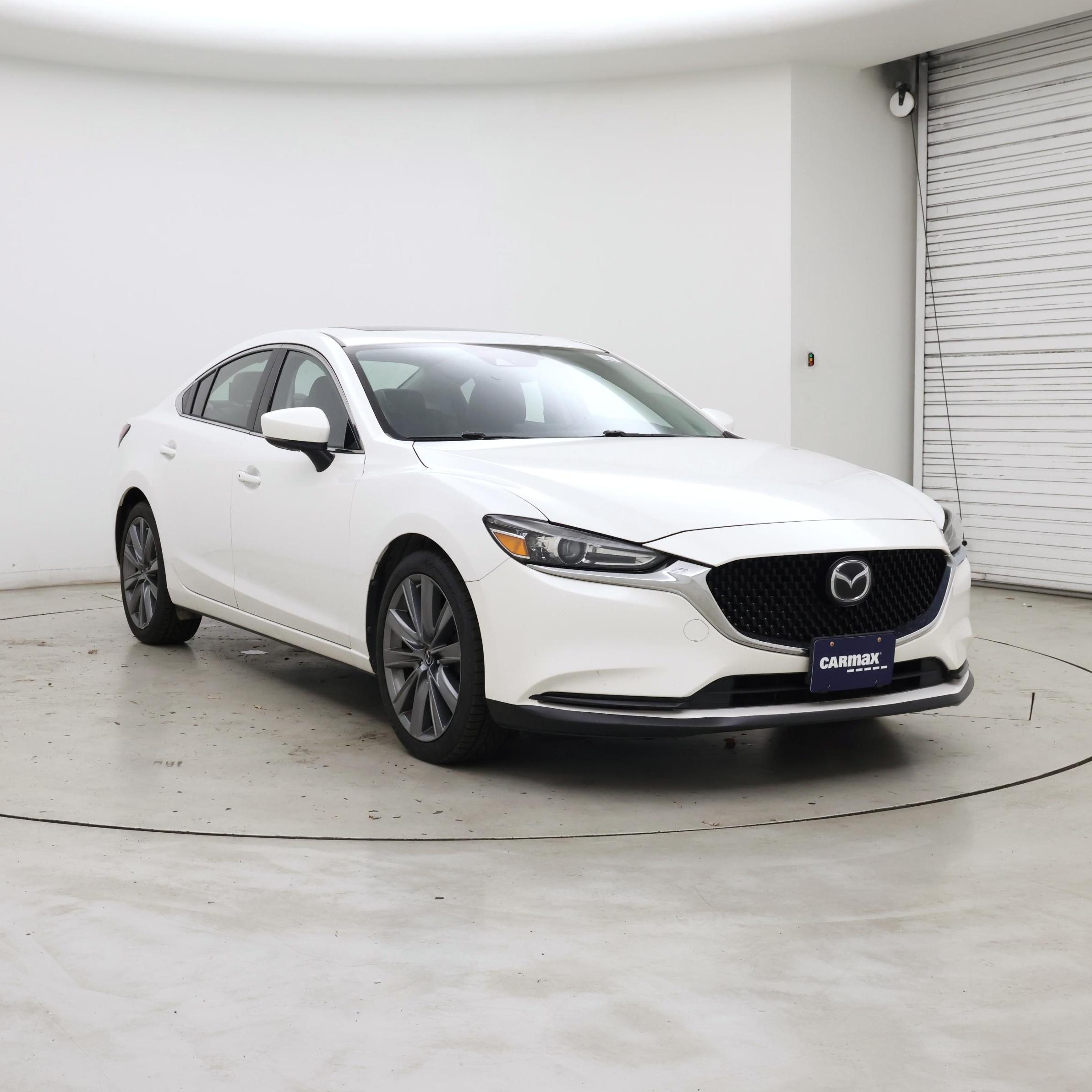 White 2020 Mazda MAZDA6 Sedan Front-Wheel Drive Automatic