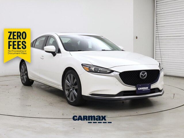 White 2020 Mazda MAZDA6 Sedan Front-Wheel Drive Automatic