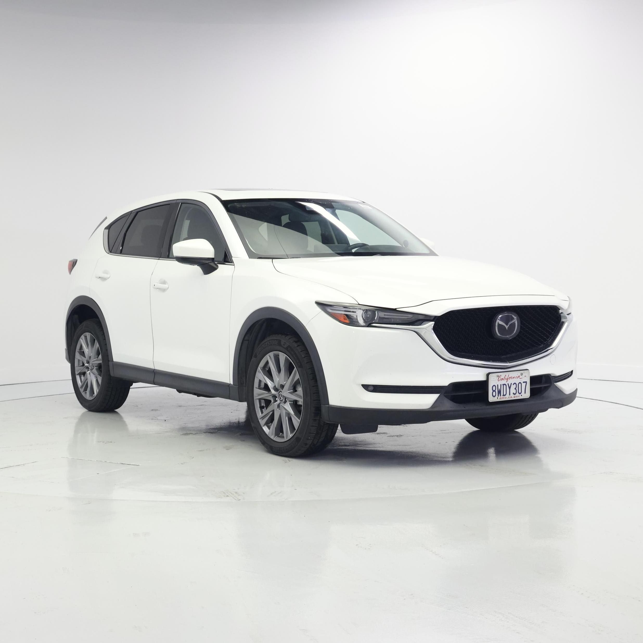 White 2021 Mazda CX-5 SUV / Crossover Front-Wheel Drive Automatic