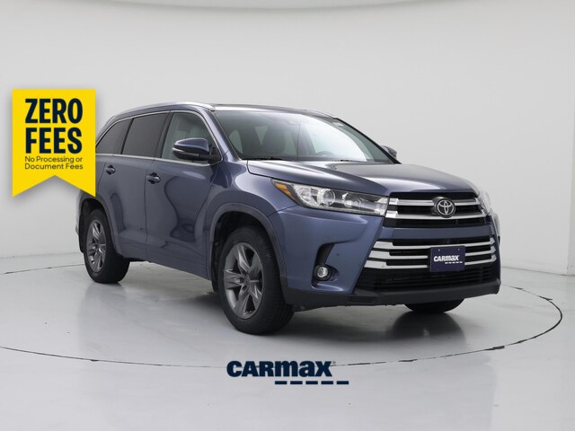 Blue 2019 Toyota Highlander SUV / Crossover All-Wheel Drive Automatic