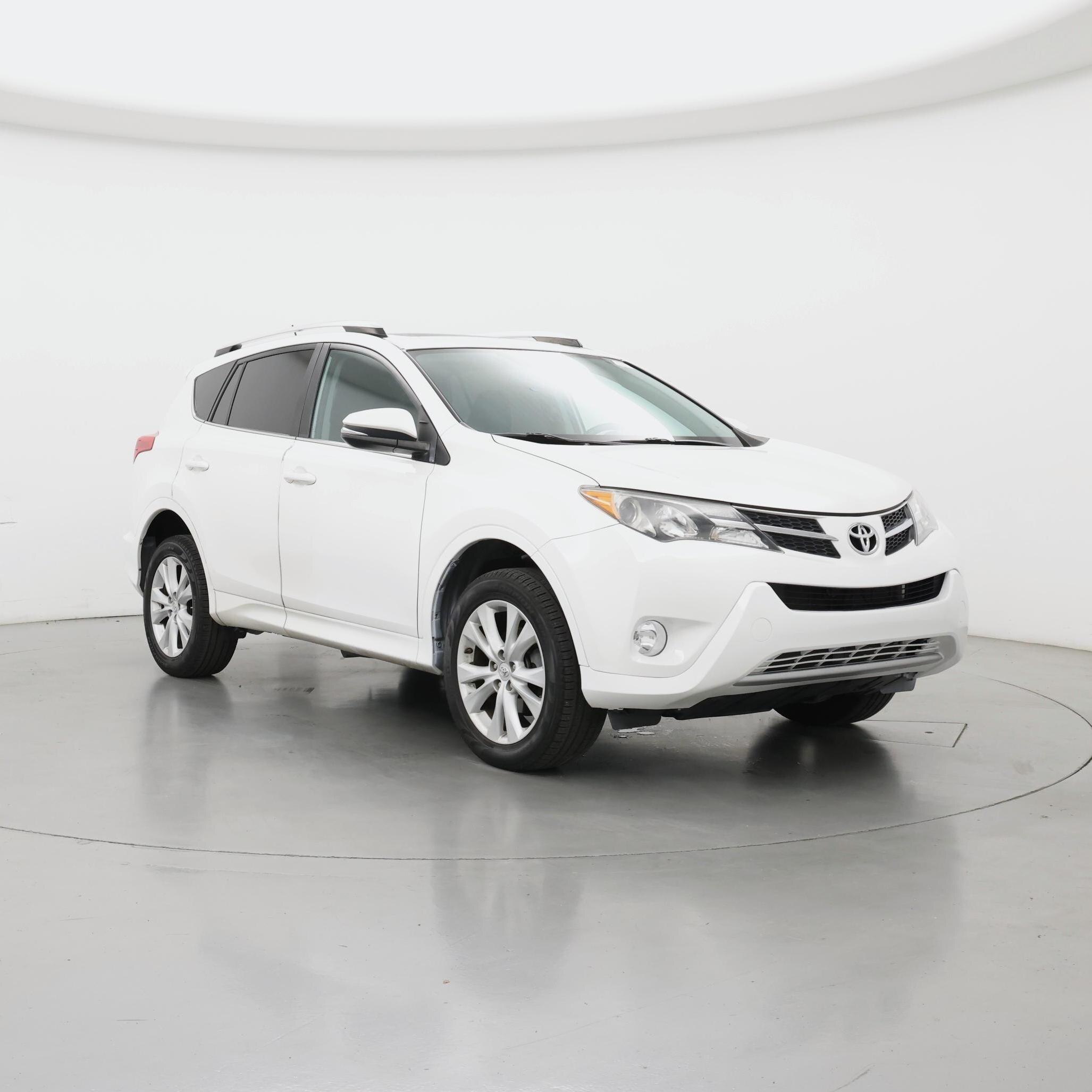 White 2014 Toyota RAV4 SUV / Crossover Front-Wheel Drive Automatic