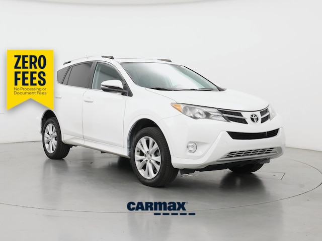 White 2014 Toyota RAV4 SUV / Crossover Front-Wheel Drive Automatic