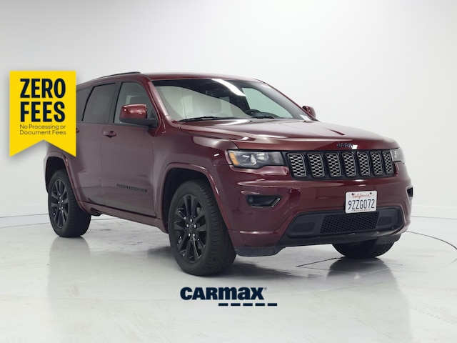 Red 2018 Jeep Grand Cherokee SUV / Crossover Four-Wheel Drive Automatic