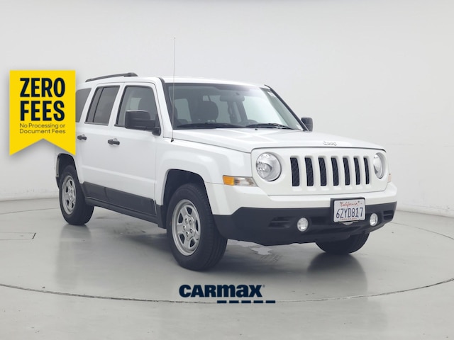 White 2014 Jeep Patriot SUV / Crossover Front-Wheel Drive Automatic