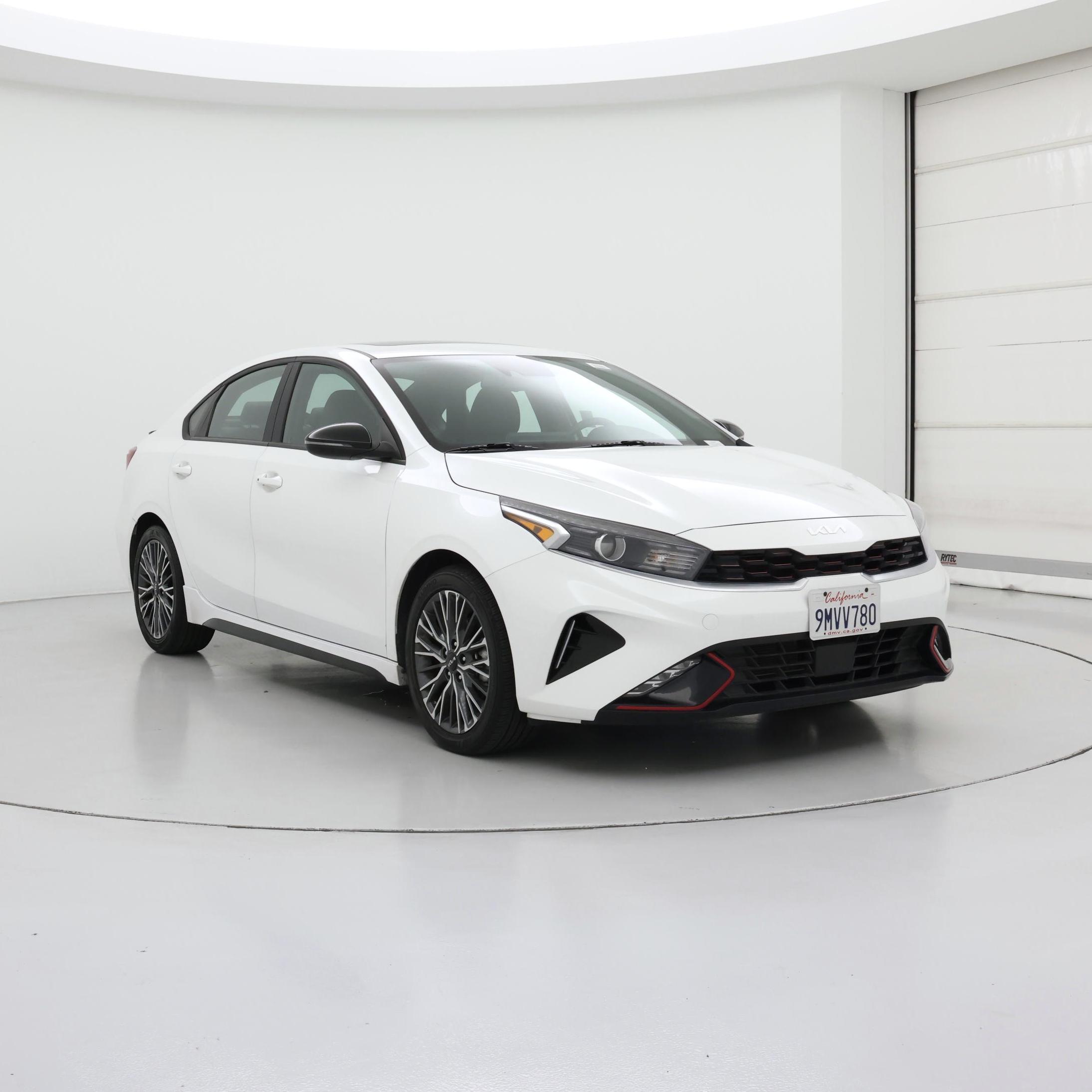 White 2024 Kia Forte Sedan Front-Wheel Drive Automatic
