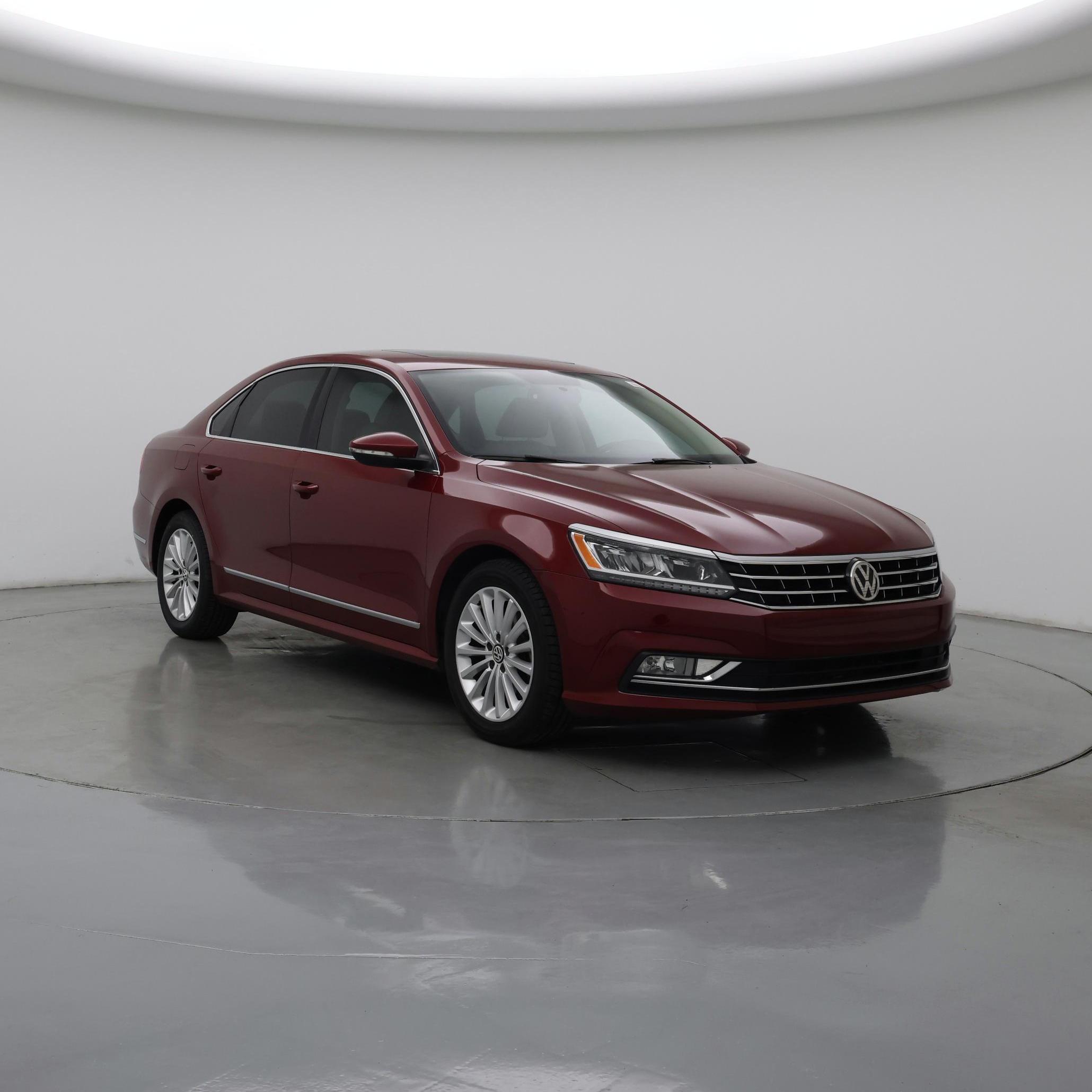 Red (Burgundy) 2016 Volkswagen Passat Sedan Front-Wheel Drive Automatic