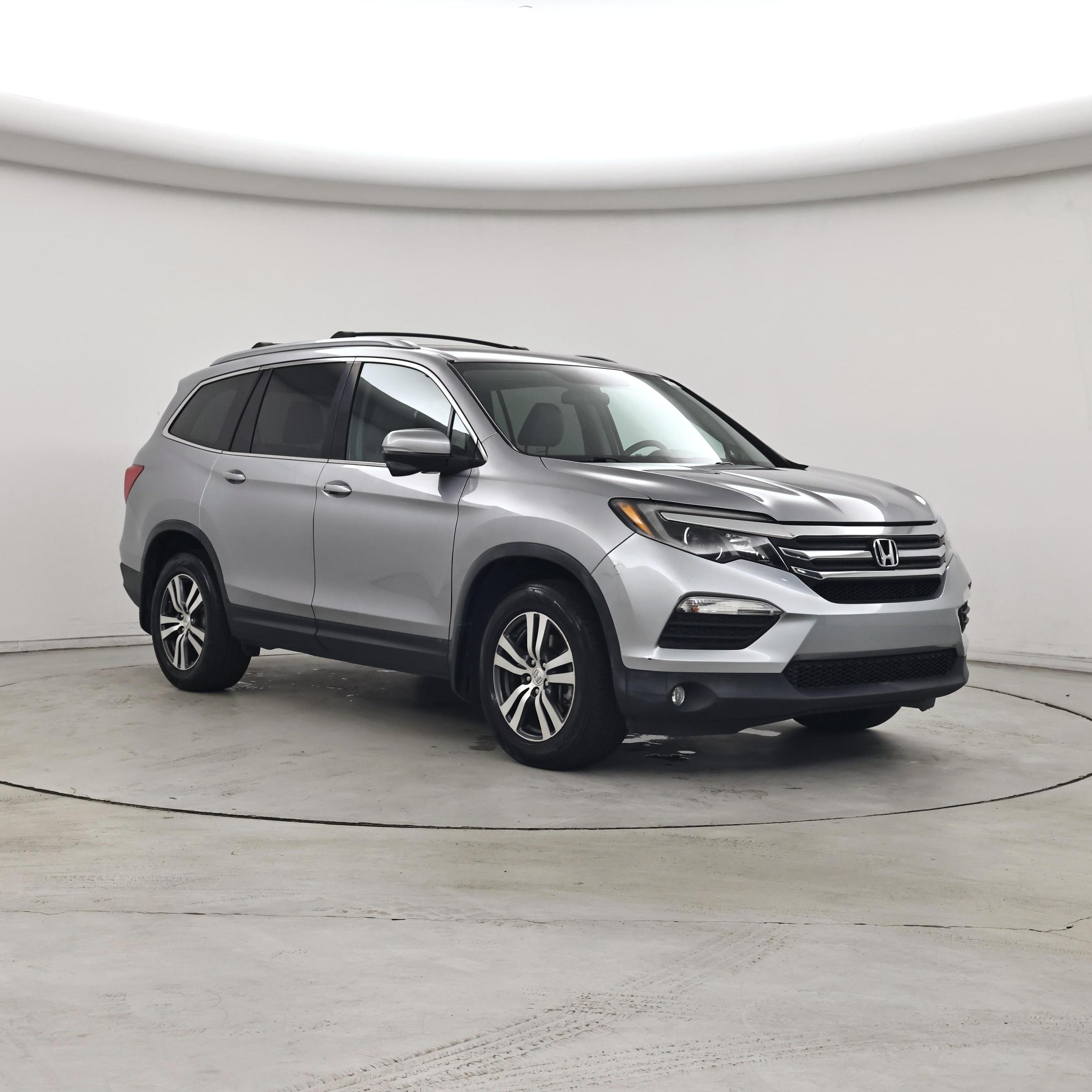 Gray 2017 Honda Pilot SUV / Crossover Front-Wheel Drive Automatic