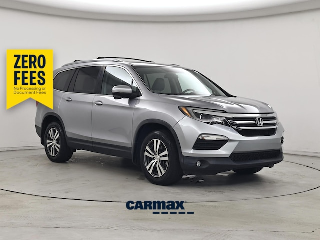Gray 2017 Honda Pilot SUV / Crossover Front-Wheel Drive Automatic