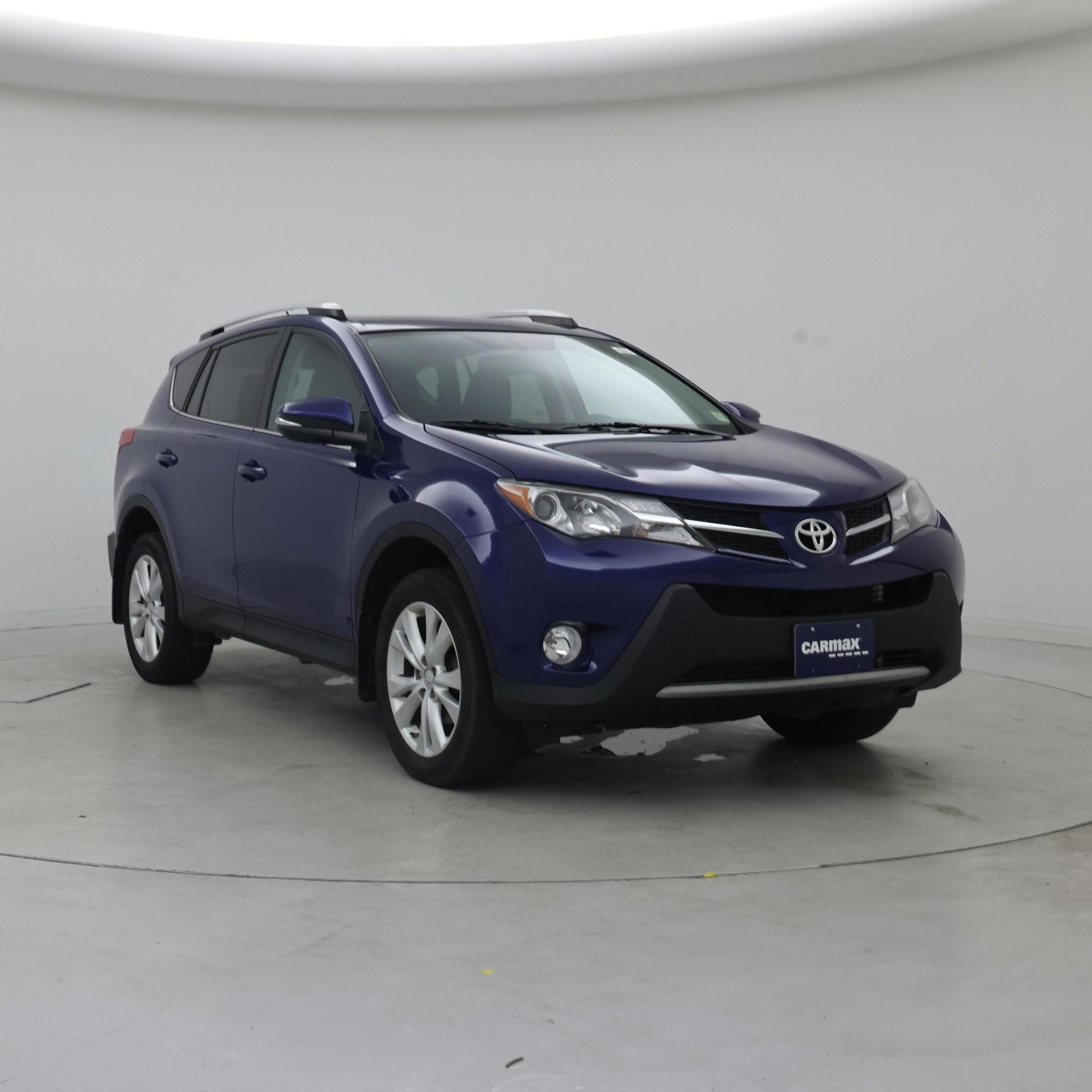 Blue 2015 Toyota RAV4 SUV / Crossover All-Wheel Drive Automatic