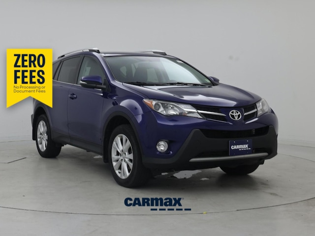 Blue 2015 Toyota RAV4 SUV / Crossover All-Wheel Drive Automatic