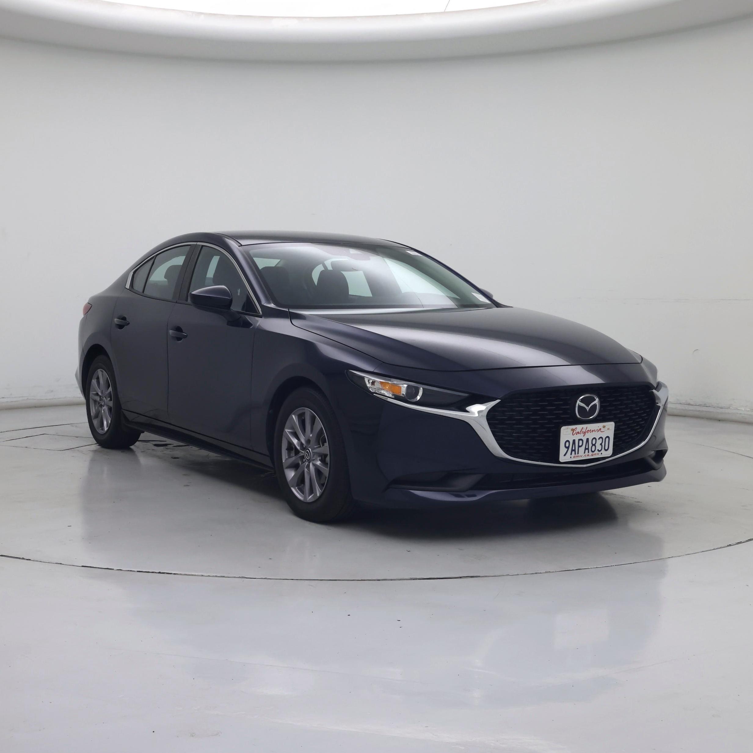 Blue 2022 Mazda MAZDA3 Sedan Front-Wheel Drive Automatic