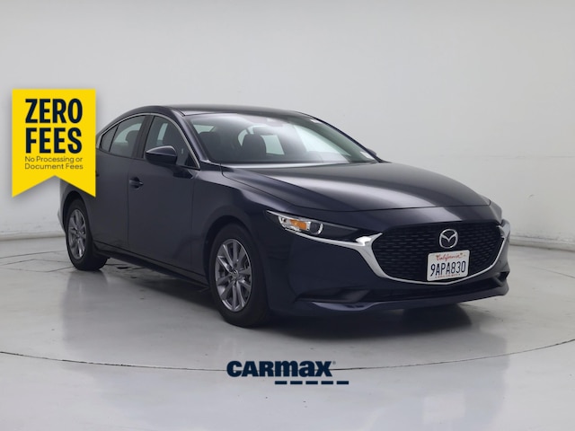 Blue 2022 Mazda MAZDA3 Sedan Front-Wheel Drive Automatic