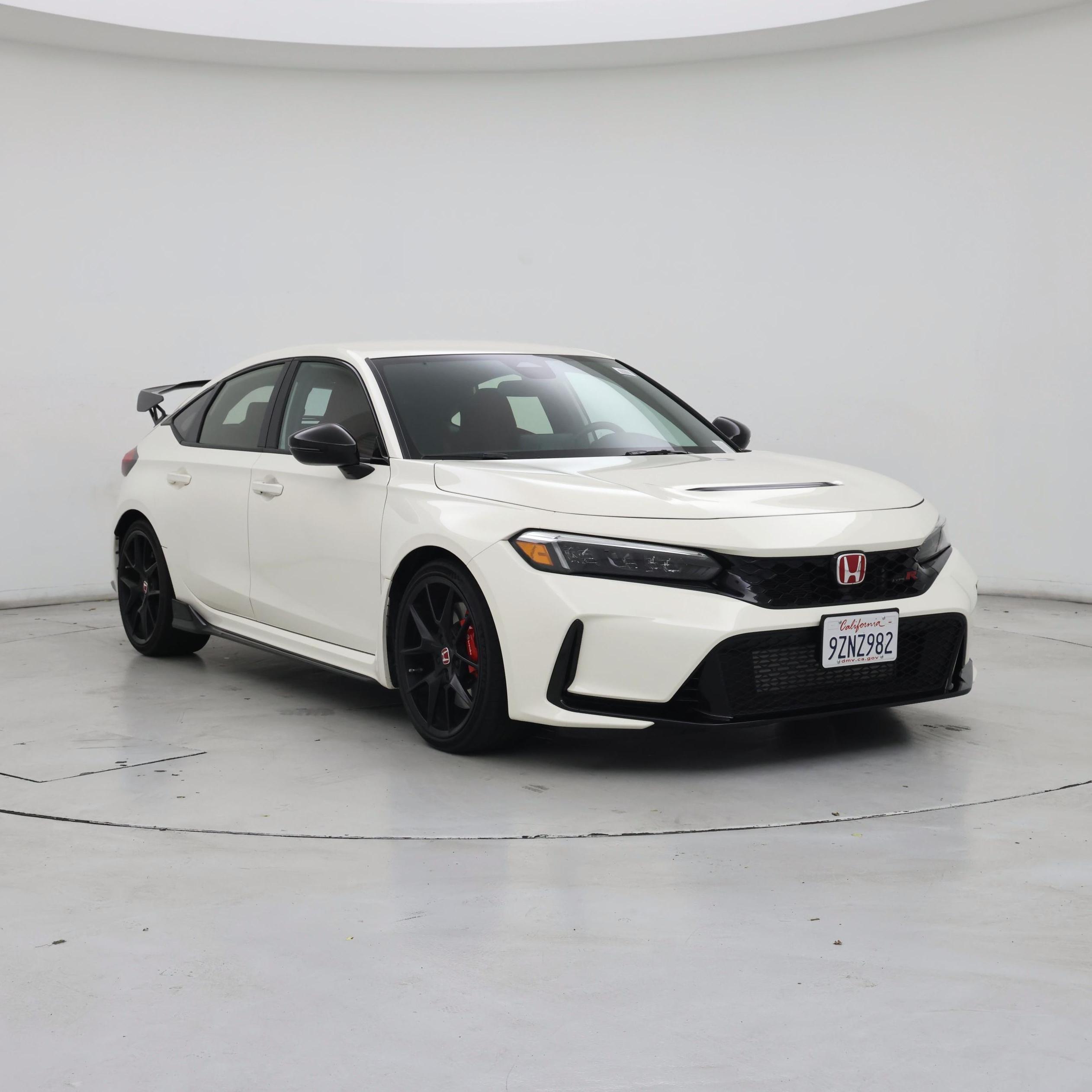 White 2025 Honda Civic Type R Hatchback Front-Wheel Drive Manual