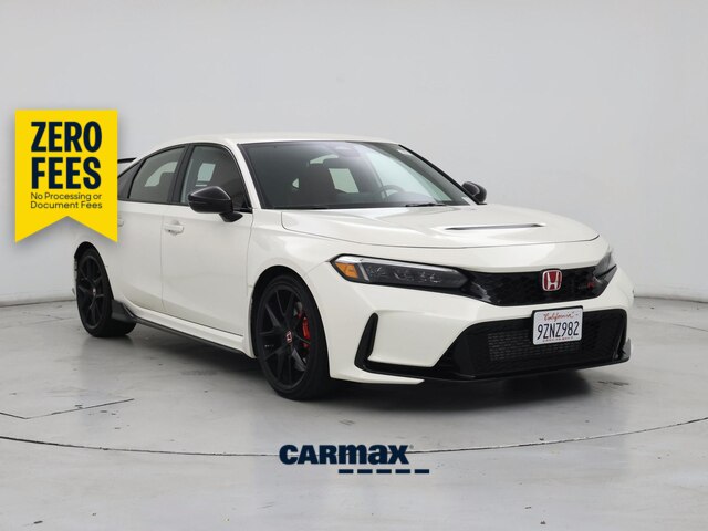 White 2025 Honda Civic Type R Hatchback Front-Wheel Drive Manual