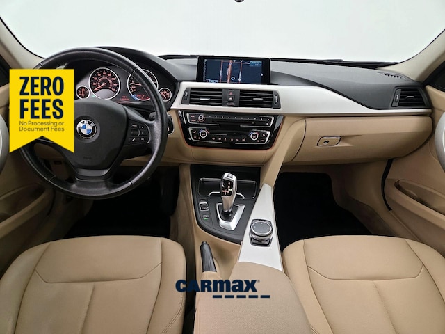 Brown 2016 BMW 3 Series Sedan Rear-Wheel Drive Automatic
